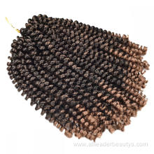 Ombre Synthetic Crochet Braid Spring Twist Hai Extension